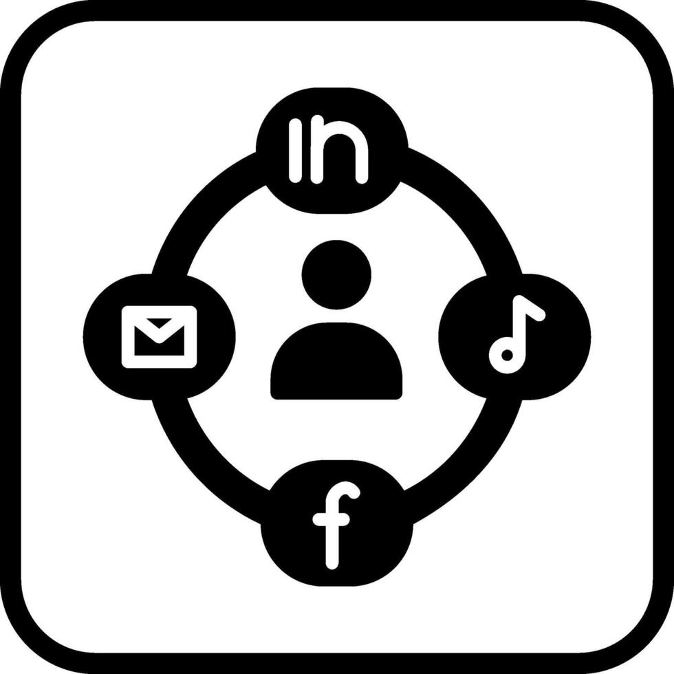 AI Social Management Icon